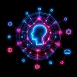 Interfaz de neurocomunicación analizando el impacto y la respuesta del cerebro ante estímulos verbales.